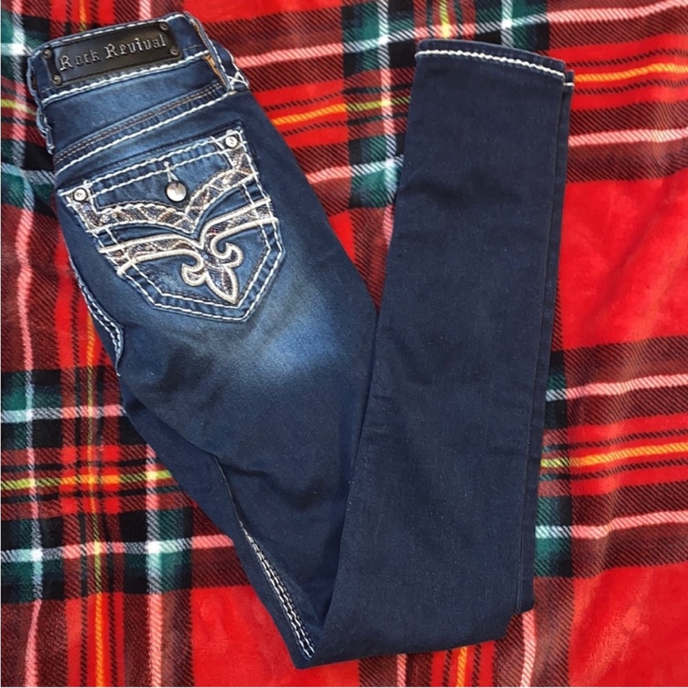 Rock Revival 25x30 Skinny Jeans
